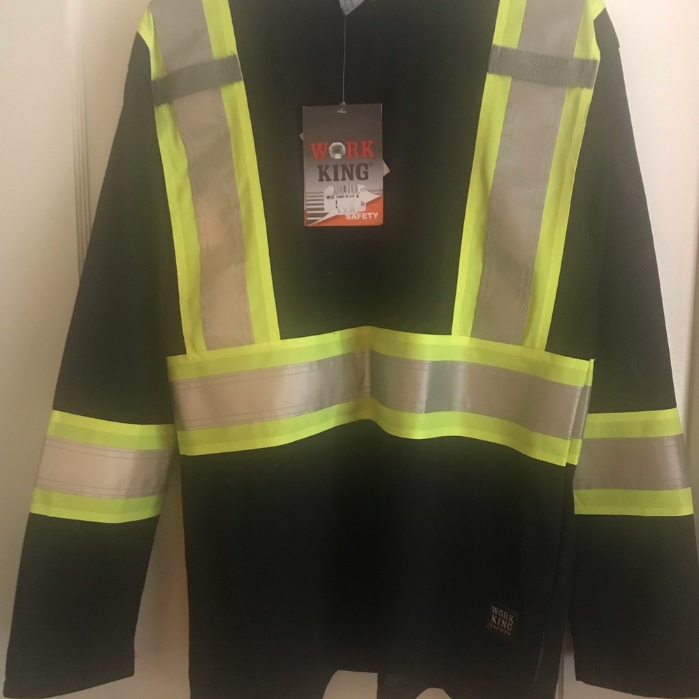 Mens Work King Safety Shirt